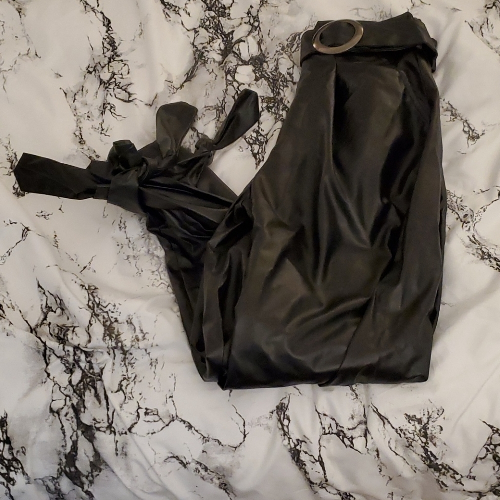 Leather pants